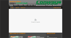 Desktop Screenshot of conways.co.za